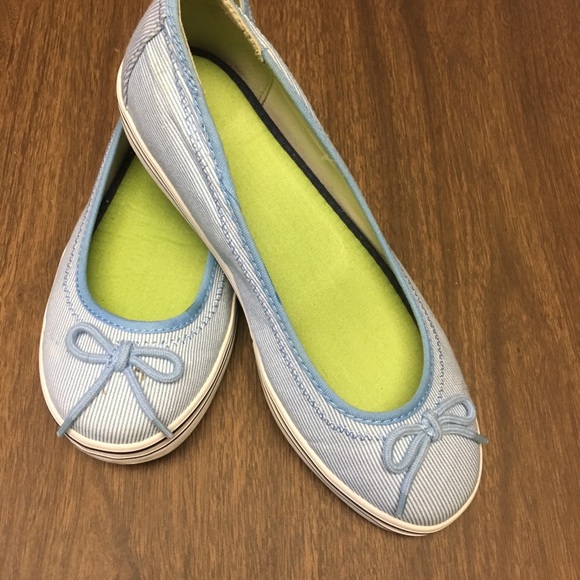 LL Bean canvas ballet flats size 6.5 - Picture 2 of 8